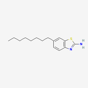 6-Octylbenzo[d]thiazol-2-amine