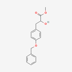 Methyl 3-(4-benzyloxyphenyl)-2-hydroxypropanoate