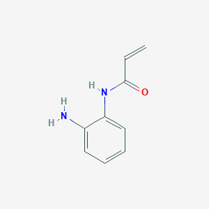 molecular formula C9H10N2O B8765532 N-(2-aminophenyl)acrylamide 