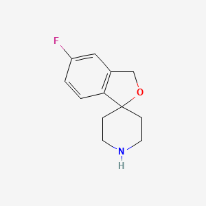 5-Fluoro-3H-spiro[isobenzofuran-1,4'-piperidine]