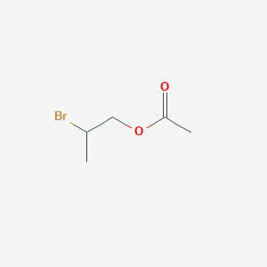 molecular formula C5H9BrO2 B8765635 2-Bromopropyl acetate 
