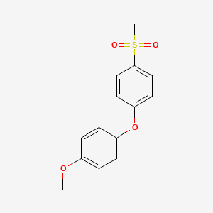 Benzene, 1-methoxy-4-(4-(methylsulfonyl)phenoxy)-