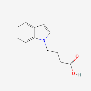 molecular formula C12H13NO2 B8765698 1-(3-Carboxypropyl)indole 