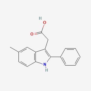 5-methyl-2-phenyl-1H-Indole-3-acetic acid