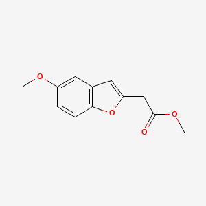 Methyl 2-(5-methoxybenzofuran-2-yl)acetate