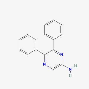 5,6-Diphenylpyrazin-2-amine