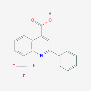 2-Phenyl-8-trifluoromethylcinchoninic acid