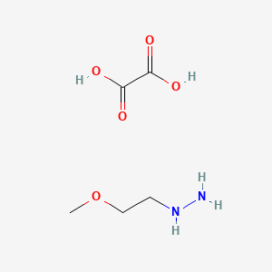 (2-Methoxyethyl)hydrazine; oxalic acid