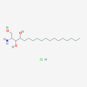 molecular formula C18H40ClNO3 B8766036 Phytosphingosine hydrochloride CAS No. 183117-20-6