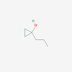 molecular formula C6H12O B8766063 1-Propylcyclopropanol CAS No. 40122-38-1