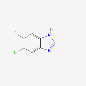 5-chloro-6-fluoro-2-methyl-1H-benzimidazole