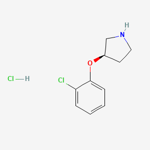 (R)-3-(2-Chlorophenoxy)-pyrrolidine HCl