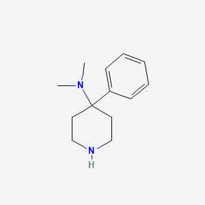 N,N-dimethyl-4-phenylpiperidin-4-amine
