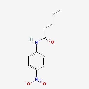 N-(4-nitrophenyl)pentanamide