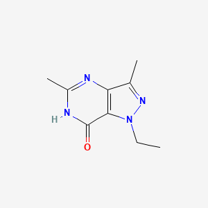 3,5-dimethyl-1-ethyl-7-hydroxy-1H-pyrazolo[4,3-d]pyrimidine