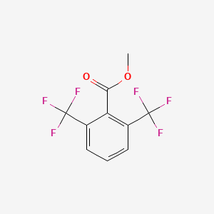 molecular formula C10H6F6O2 B8766445 Methyl 2,6-bis(trifluoromethyl)benzoate 