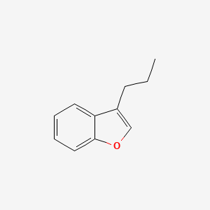 molecular formula C11H12O B8766572 3-Propyl-benzofuran 