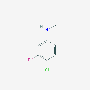 4-chloro-3-fluoro-N-methylaniline