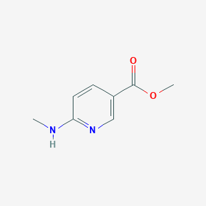 molecular formula C8H10N2O2 B8766674 Methyl 6-(methylamino)nicotinate 