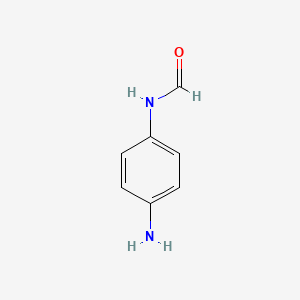 molecular formula C7H8N2O B8766745 N-(4-Aminophenyl)formamide 