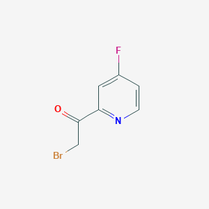 2-Bromo-1-(4-fluoropyridin-2-yl)ethanone