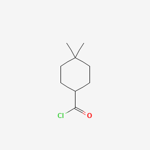 4,4-Dimethylcyclohexane-1-carbonyl chloride