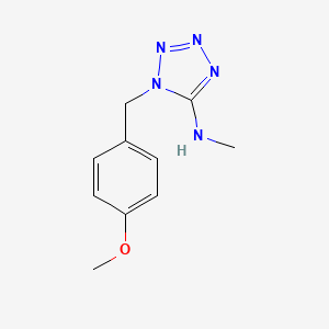 1-(4-Methoxybenzyl)-N-methyl-1H-tetrazol-5-amine