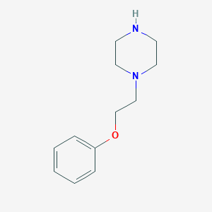 molecular formula C12H18N2O B087670 1-(2-Phenoxyethyl)piperazine CAS No. 13484-37-2
