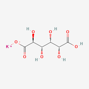molecular formula C6H9KO8 B8767101 Potassium hydrogen saccharate 