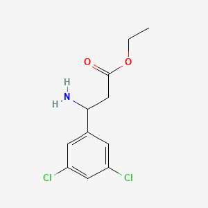 Ethyl 3-amino-3-(3,5-dichlorophenyl)propanoate