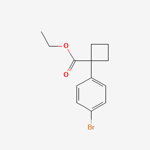 Ethyl 1-(4-bromophenyl)cyclobutanecarboxylate