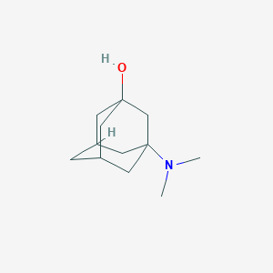 molecular formula C12H21NO B8767444 3-(Dimethylamino)adamantan-1-ol 