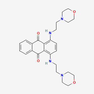 Anthraquinone, 1,4-bis((2-morpholinoethyl)amino)-