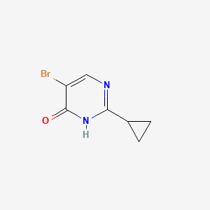 5-Bromo-2-cyclopropylpyrimidin-4-ol