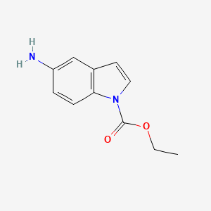 ethyl 5-amino-1H-indole-1-carboxylate