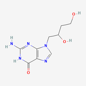 6H-Purin-6-one, 2-amino-9-(2,4-dihydroxybutyl)-1,9-dihydro-
