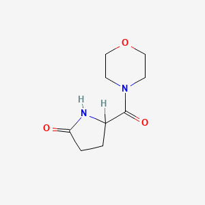4-((5-Oxo-2-pyrrolidinyl)carbonyl)morpholine