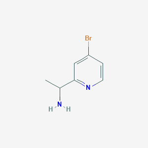 1-(4-Bromopyridin-2-yl)ethanamine