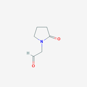 (2-Oxopyrrolidin-1-yl)acetaldehyde