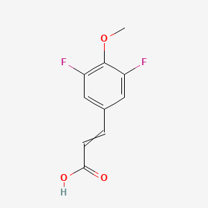 3-(3,5-Difluoro-4-methoxyphenyl)prop-2-enoic acid