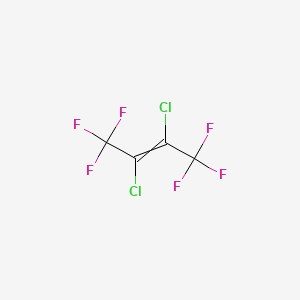 molecular formula C4Cl2F6 B8767930 2,3-dichloro-1,1,1,4,4,4-hexafluorobut-2-ene 