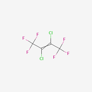 molecular formula C4Cl2F6 B8767930 2,3-Dichloro-1,1,1,4,4,4-hexafluoro-2-butene 