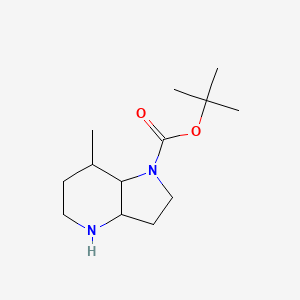 Tert-butyl 7-methyloctahydro-1H-pyrrolo[3,2-B]pyridine-1-carboxylate