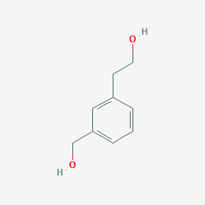molecular formula C9H12O2 B8768067 2-(3-(Hydroxymethyl)phenyl)ethanol CAS No. 4866-86-8