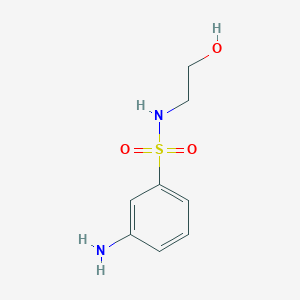 3-amino-N-(2-hydroxyethyl)benzenesulfonamide