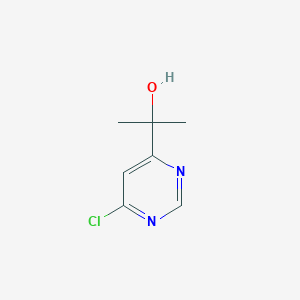 2-(6-Chloropyrimidin-4-yl)propan-2-ol