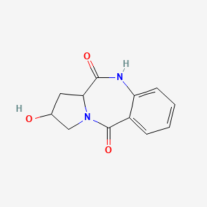 2-Hydroxy-1,2-dihydro-11aH-pyrrolo[2,1-c][1,4]benzodiazepine-5,11(3H,10H)-dione