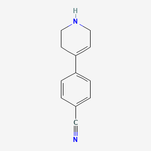 4-(1,2,3,6-Tetrahydropyridin-4-yl)benzonitrile