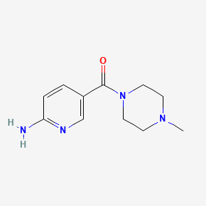 (6-Amino-pyridin-3-yl)-(4-methyl-piperazin-1-yl)-methanone