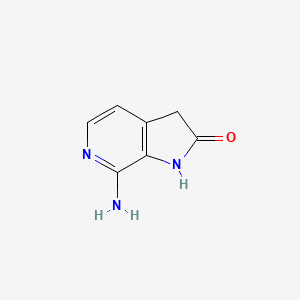 7-Amino-1H-pyrrolo[2,3-c]pyridin-2(3H)-one